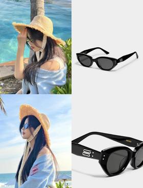 GM新品也太好看了！！ROCOCO杨超越同款上扬的猫眼款很显脸小旅游拍照很出片~（JH）