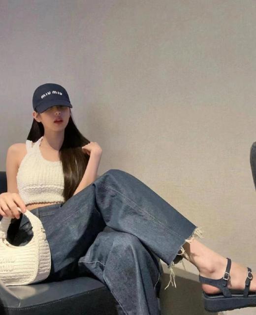 缪缪 24新品柜子同步 彩色抽绳棒球帽 （CO） 商品图1