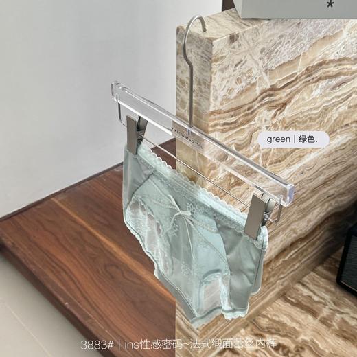 【超值五条装❗日系蝴蝶网纱内裤】纯欲展现朦胧小性感，细腻光滑触感，柔软贴肤吸湿，包裹性杠杠好，裸感透气低腰纯棉裆镂空后臀三角裤裤头QQ 商品图4