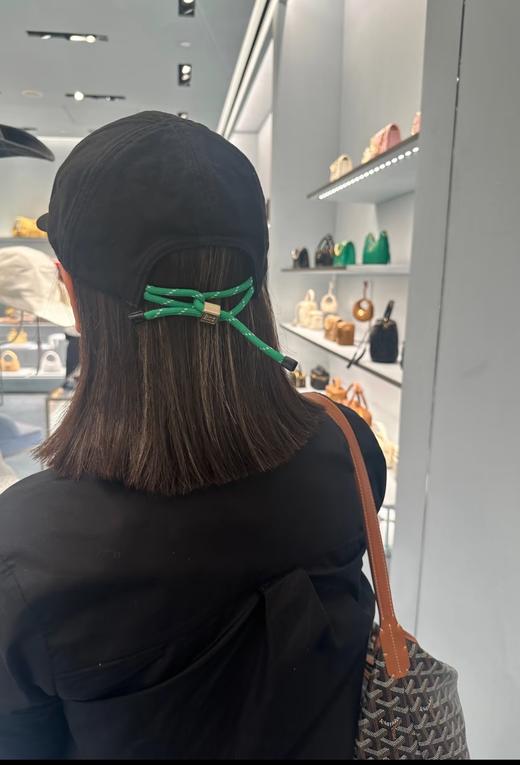 缪缪 24新品柜子同步 彩色抽绳棒球帽 （CO） 商品图6