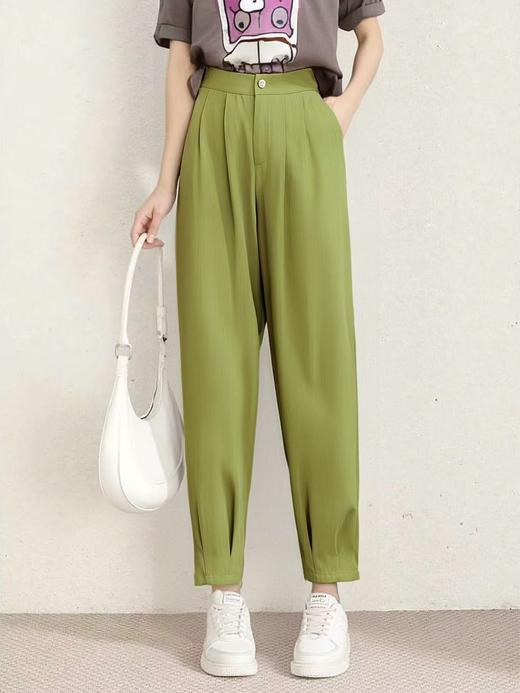 【诗铭洛可】XC7586裤百搭垂感萝卜裤B8-2 商品图5