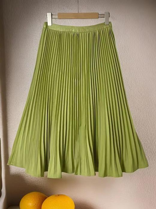 【诗铭洛可】W874百褶裙风琴压褶半身裙A11-1 商品图7