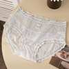 【新中式❗网纱纯欲蕾丝内裤】阳光下的闪光朦胧感，温婉蕾丝镂空，性感撩人，舒适好看小心机，纯棉养护底裆，甜美国风新中式波点小清新中腰纯欲三角裤QQ 商品缩略图6