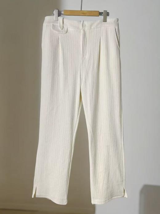 【诗铭洛可】MJ181/182麦穗纹休闲直筒裤B11-4 商品图4