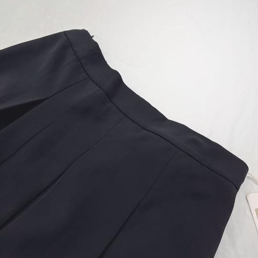 【诗铭洛可】XC2333半身裙压褶气质后松紧腰裙B22-2 商品图4