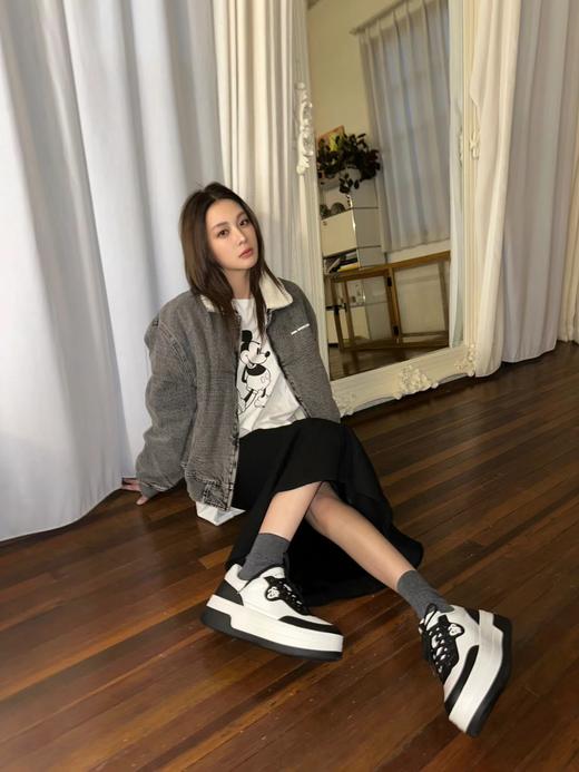 Ann Andelman厚底增高小白鞋 (DBG) 商品图12