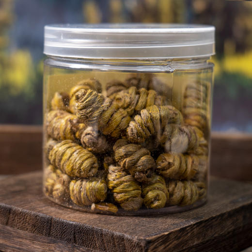 【云南保山铁皮石斛】颗粒饱满 胶质浓厚 手工缠绕 纹理清晰 紧实饱满 手工翻炒 保留石斛本味 100g/瓶 商品图7