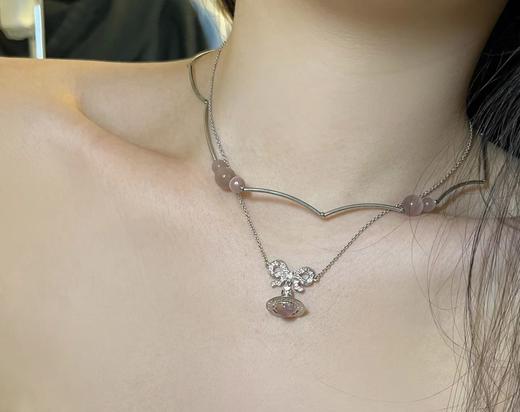 vivi 蝴蝶结立体土星项链/手链（XTY） 商品图5