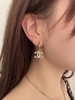 香奈儿 23高级手工坊浅金色扭纹水钻双C耳钩（XTY） 商品缩略图4