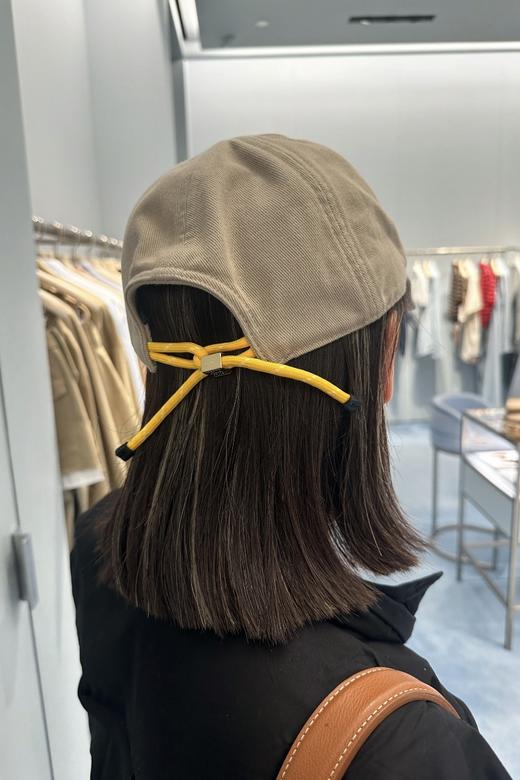 缪缪 24新品柜子同步 彩色抽绳棒球帽 （CO） 商品图3