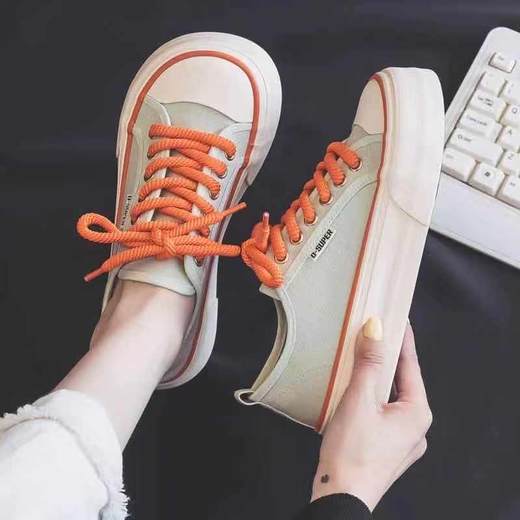 【HF】无忧购“清仓大促”韩版学生休闲百搭四季可穿帆布鞋（截单后3-5天发货) 商品图7