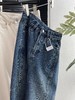 开间同款分割切线休闲百搭宽松牛仔裤 ME901 商品缩略图6