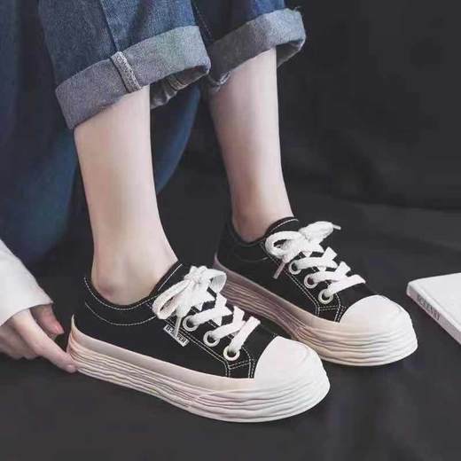 【HF】无忧购“清仓大促”韩版学生休闲百搭四季可穿帆布鞋（截单后3-5天发货) 商品图10