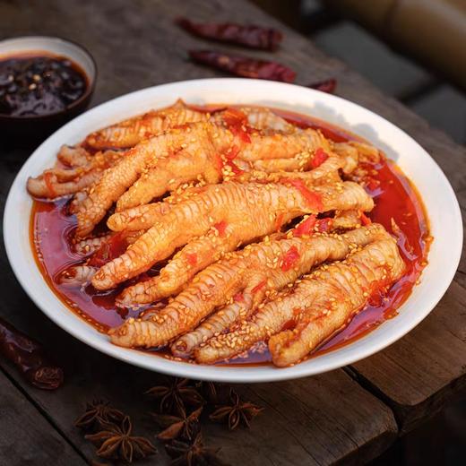 【红油味】秘制越式无骨凤爪（约500g） 商品图1