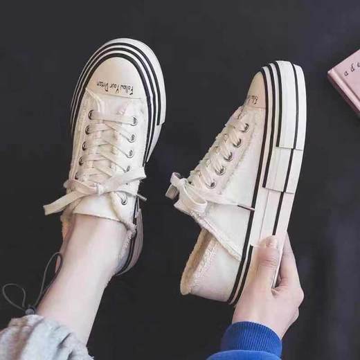 【HF】无忧购“清仓大促”韩版学生休闲百搭四季可穿帆布鞋（截单后3-5天发货) 商品图11