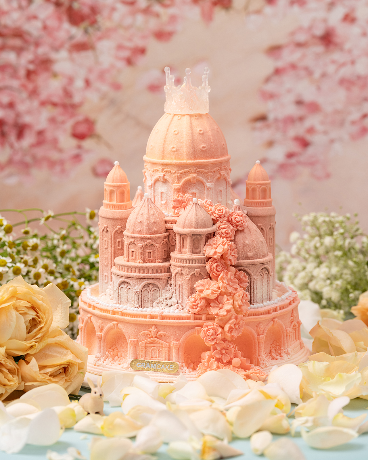 晨曦之誓-芝士芒果焦糖蓝莓巧克力芝士草莓慕斯生日蛋糕（5.5磅）