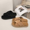 【澳洲品牌】EVERAU女拖鞋夏季一字拖女鞋厚底魔术贴露趾休闲女凉鞋EA2042 商品缩略图1
