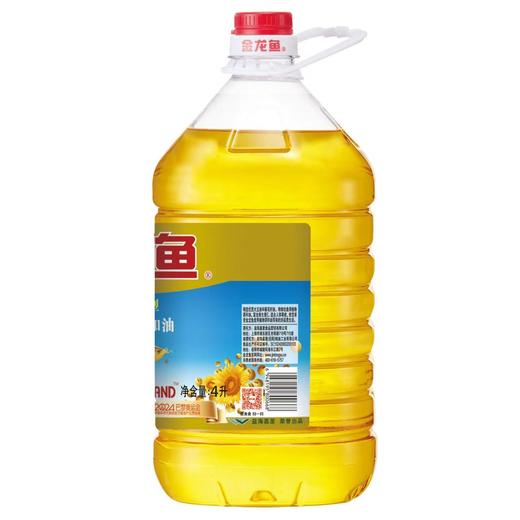 金龙鱼葵花籽清香型食用植物调和油4L 商品图2