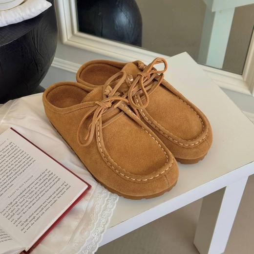 【澳洲品牌】EVERAU包头勃肯蝴蝶结鞋系带一脚蹬女款EA7075 商品图3