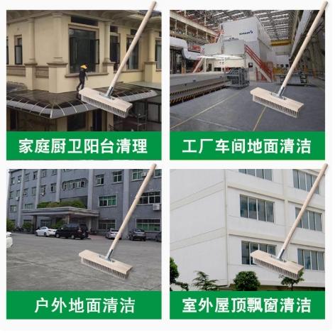 【JL】木把钢丝地刷25cm 商品图2