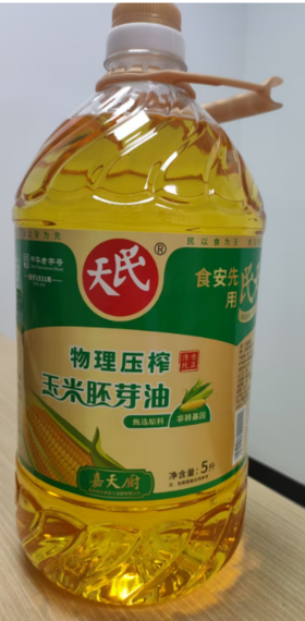 天民玉米胚芽油5L【MJ】