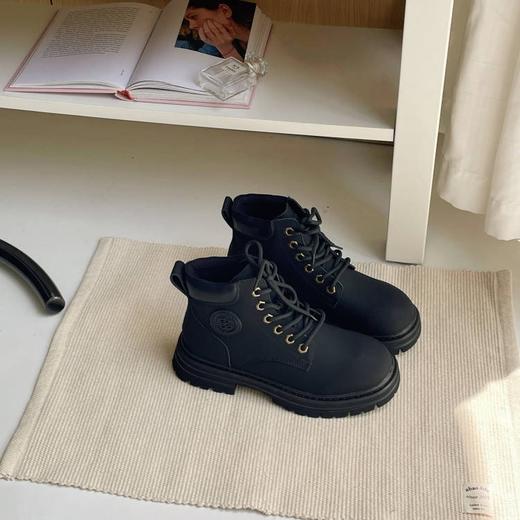 【澳洲品牌】EVERAU工装马丁靴男女鞋厚底休闲鞋户外登山鞋防滑增高EA4037 商品图8