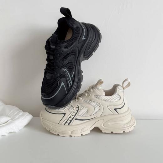 【澳洲品牌】EVERAU澳洲老爹鞋女鞋厚底增高休闲运动鞋透气网面跑步鞋EA5061 商品图1