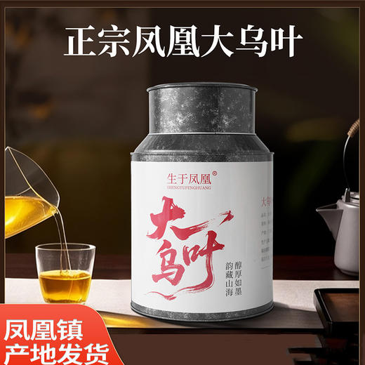 潮州凤凰单丛春茶大乌叶浓香型 商品图0