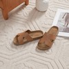 【澳洲品牌】EVERAU拖鞋女软木拖鞋夏简约时尚潮流ins外穿平底沙滩鞋EA7068 商品缩略图4