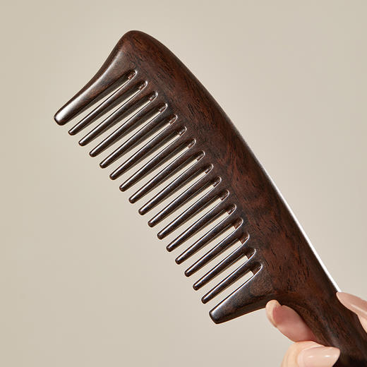 初心| 黑檀扁梳 商品图3