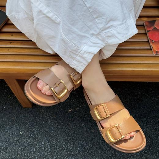 【澳洲品牌】EVERAU拖鞋女士夏季休闲厚底凉鞋 EA7088 商品图3