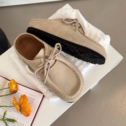 【澳洲品牌】EVERAU包头勃肯蝴蝶结鞋系带一脚蹬女款EA7075 商品图6