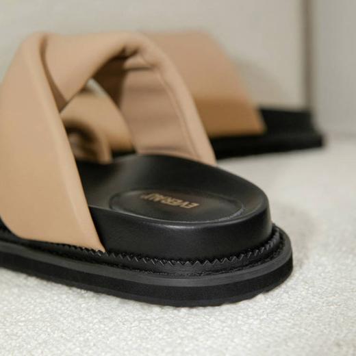 【澳洲品牌】EVERAU春夏女鞋双带充棉凉鞋扭转带设计简约灵动清爽EA7038 商品图4