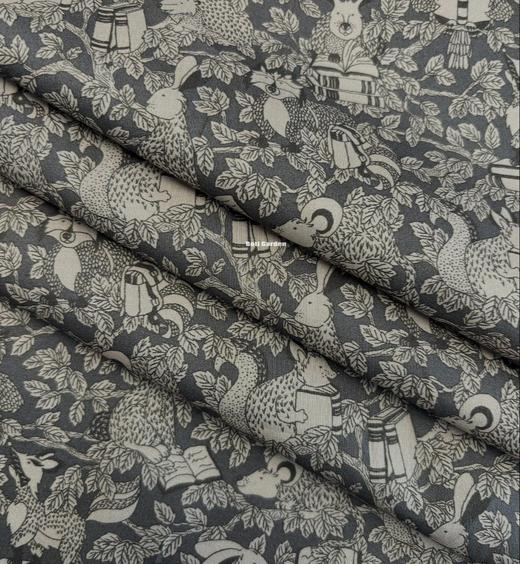 LT282A动物系列特别限定 WOODLAND LIBRARY 林间图书馆 Liberty 邮费到付 269元/米 商品图2