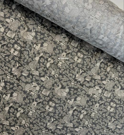 LT282A动物系列特别限定 WOODLAND LIBRARY 林间图书馆 Liberty 邮费到付 269元/米 商品图4