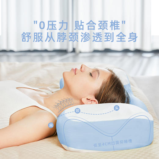 【专享】笙观相沐记忆棉枕头 慢回弹记忆棉 颈椎支撑 触感舒适 享受自然好睡眠 商品图10