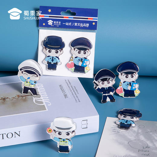 【小J察冰箱贴】创意日用磁吸贴蜀黍元素冰箱贴礼盒装 商品图7