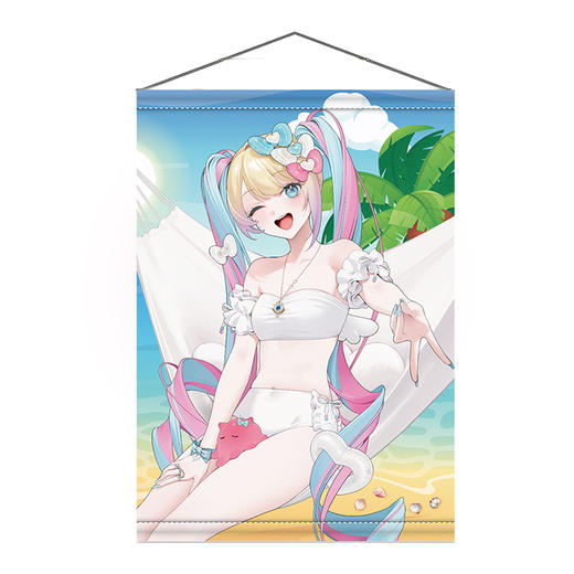 【GSC现货】超天酱生日祭2025纪念挂画布 手办模玩周边 商品图1