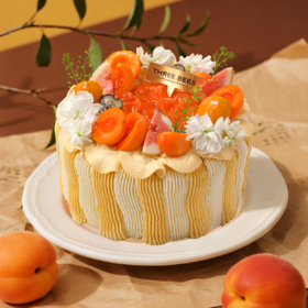 蜂蜜杏语慕斯蛋糕