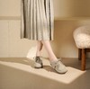 【秋季新款】西村名物2025年秋季新款小方头舒软平底深口单鞋系带乐福鞋X25CM30351 商品缩略图5