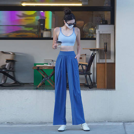 Beemen一体式固定防震文胸 中高强度运动内衣美背瑜伽背心 跑步健身瑜伽服 透气速干 商品图3