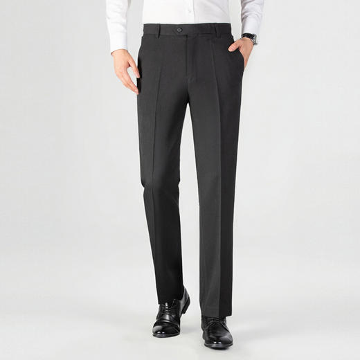 【零压裤】圣得西男士垂顺易打理裤25秋季款商务西裤休闲直筒长裤 商品图1