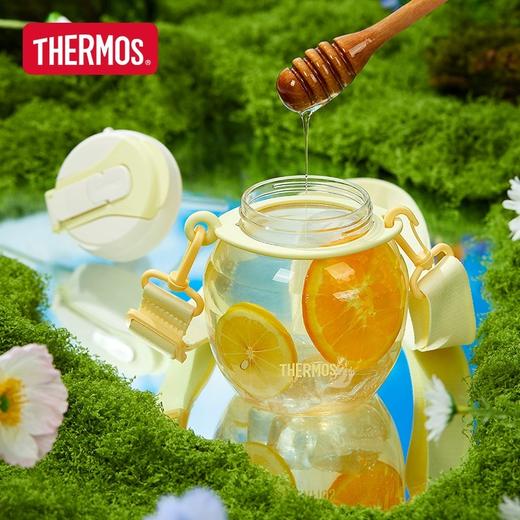 【特惠6折】膳魔师Tritan水杯双饮大容量带背带吸管水壶TCSZ-1000 商品图2