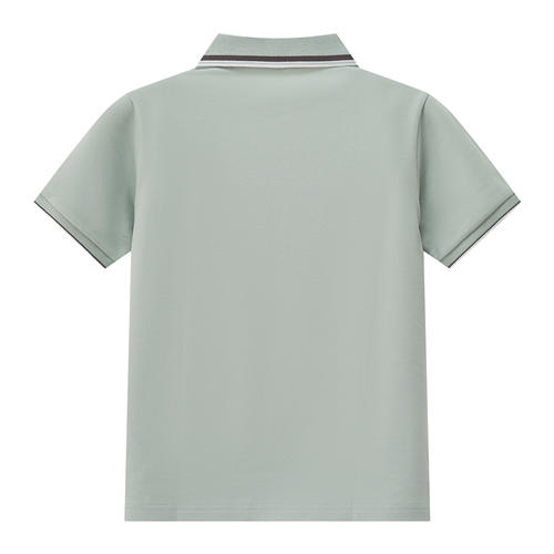 佐丹奴童装SS25商场同款【莱卡】棉字母刺绣短袖Polo03015256 商品图6