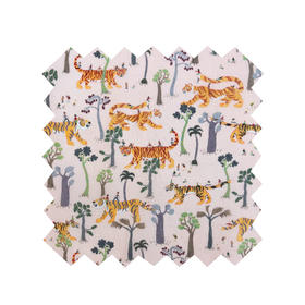 LT281B著名插画师创作 动物系列特别限定 TIGERS TOURING 虎之旅 Liberty 269元/米