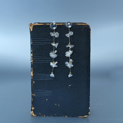 订购8周到｜Monshiro-sankayou-花朵 吊坠 长耳环［日本设计师］ 商品图1