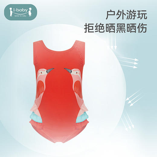 i-baby儿童时尚泳衣套装 商品图2