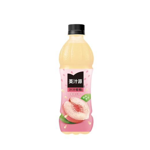 美汁源汁汁桃桃饮料450ml/瓶 商品图0