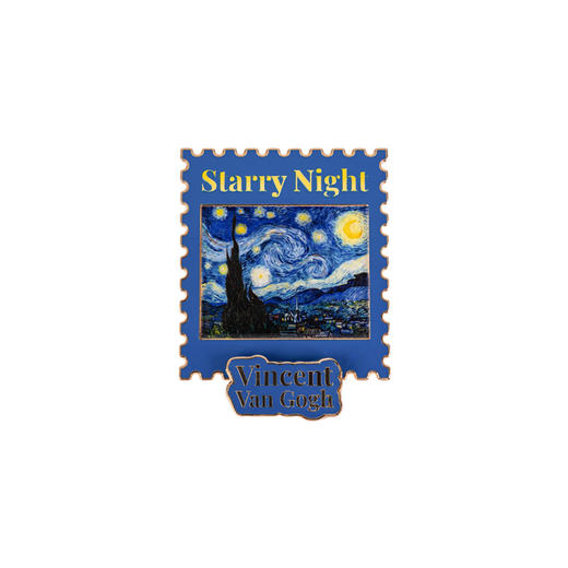 艺术梵高星空冰箱贴立牌金属复古高级感个性文创创意礼物生日 商品图4