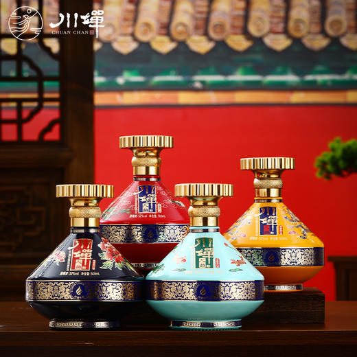 热卖中！！【百亿国企倾力打造】川婵大曲500ml*4礼盒装 52°浓香型白酒 商品图2